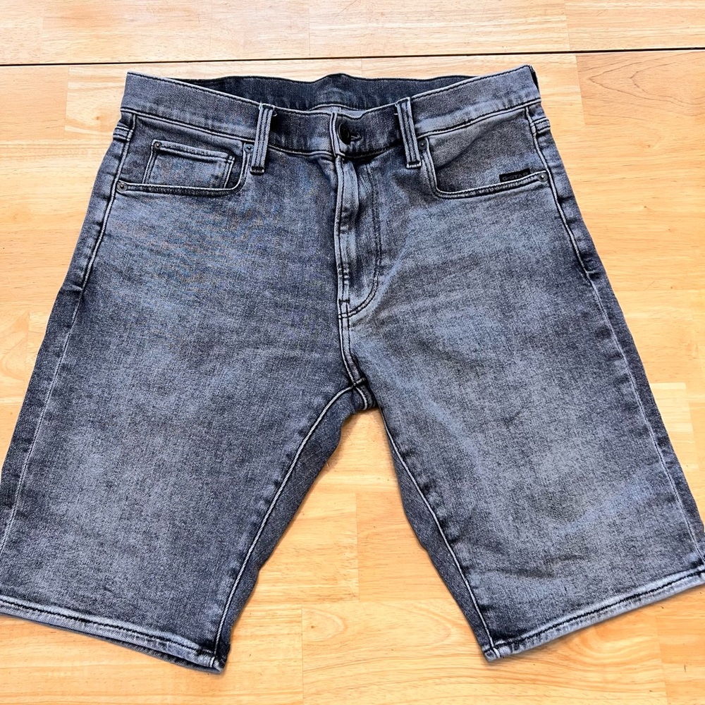 Men's Gray G-Star Denim Shorts
